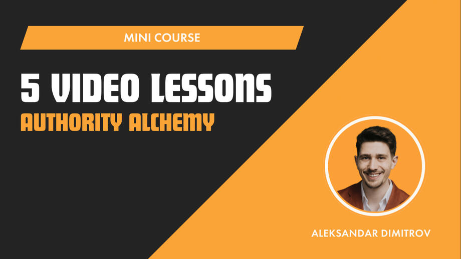 Authorithy Alchemy | Lesson 1: